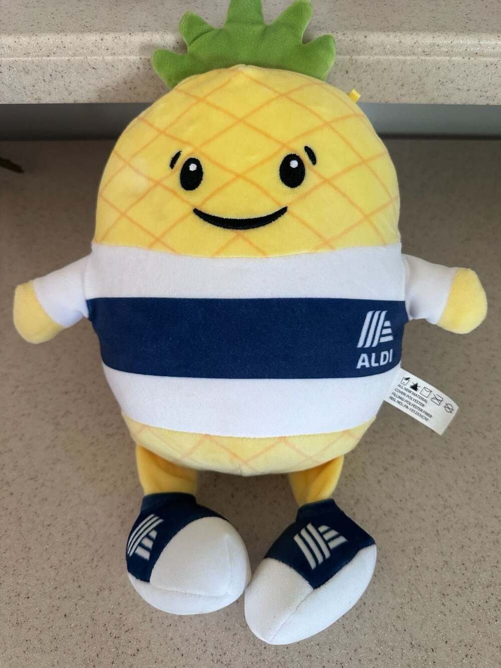 Aldi Play Produce Crew Remy the Pineapple Plush Toy